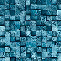 Estampa de vinil modelo Stone Verde